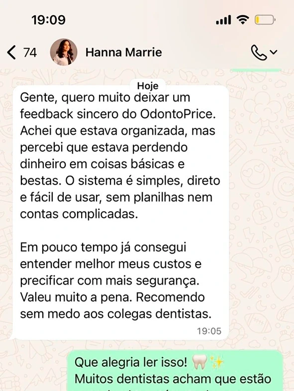 Depoimento de Hanna Marrie